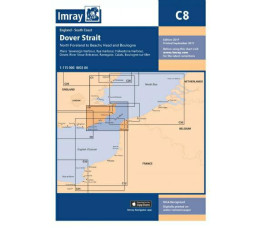 Imray C 8 - Dover Strait, North Foreland to Beachy Head and Boulogne